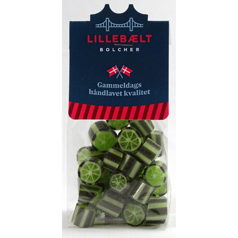 Sweet lime lakrids bolcher