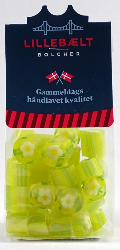 Hyldeblomst bolcher - Bolcher traditionelle - Lillebaelt-bolcher.dk