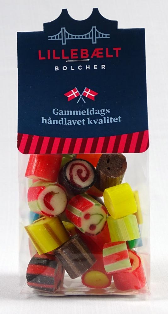 Lillebælt blandet bolcher - Bolcher traditionelle - Lillebaelt-bolcher.dk